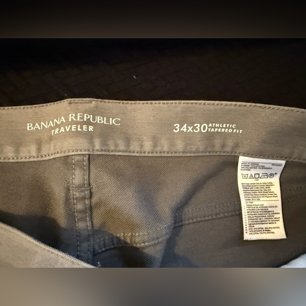 Banana Republic Gray Athletic Tapered Jeans - Picture 2 of 4